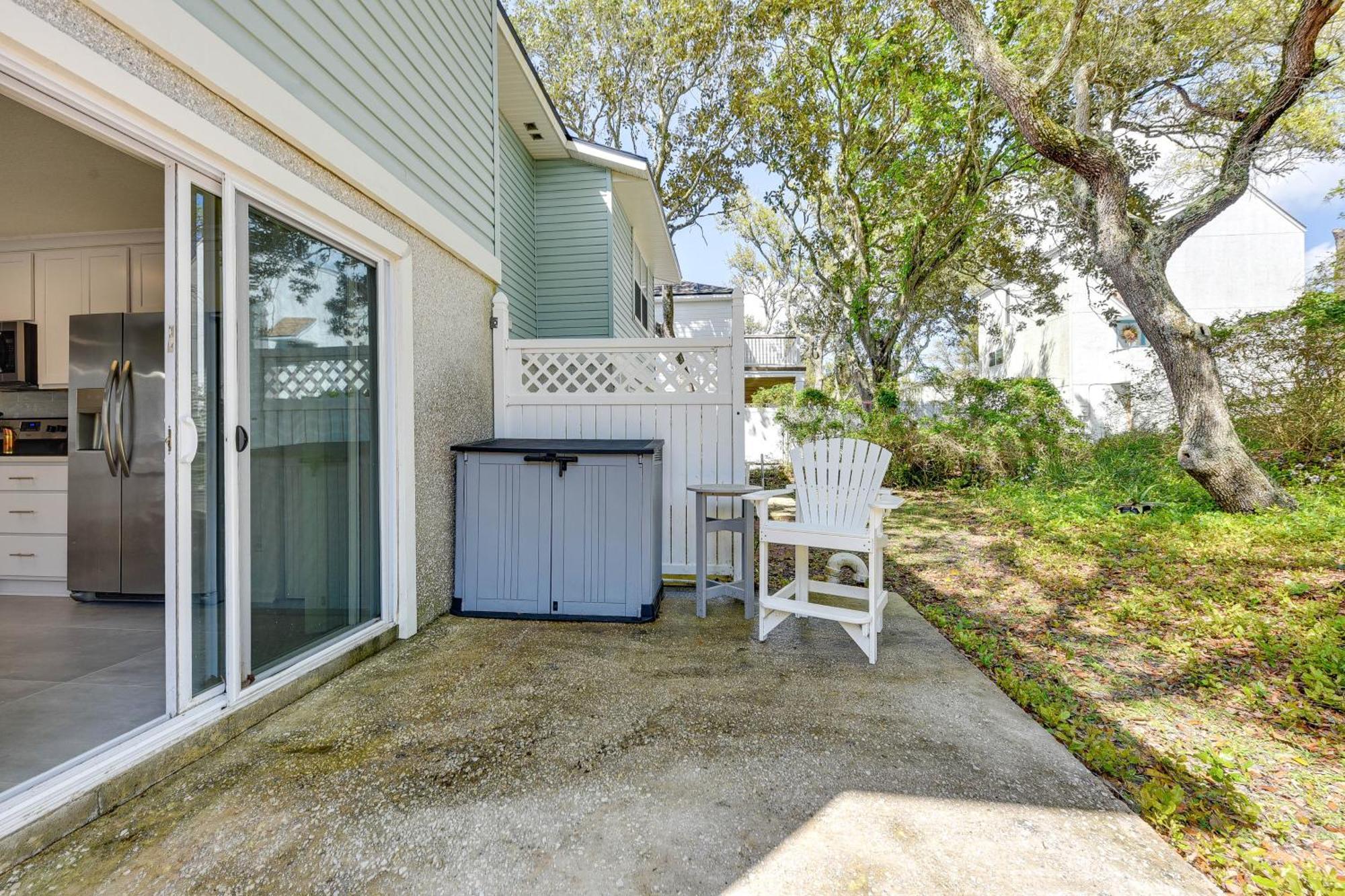 Fernandina Beach Townhome, Steps To Public Beach Экстерьер фото